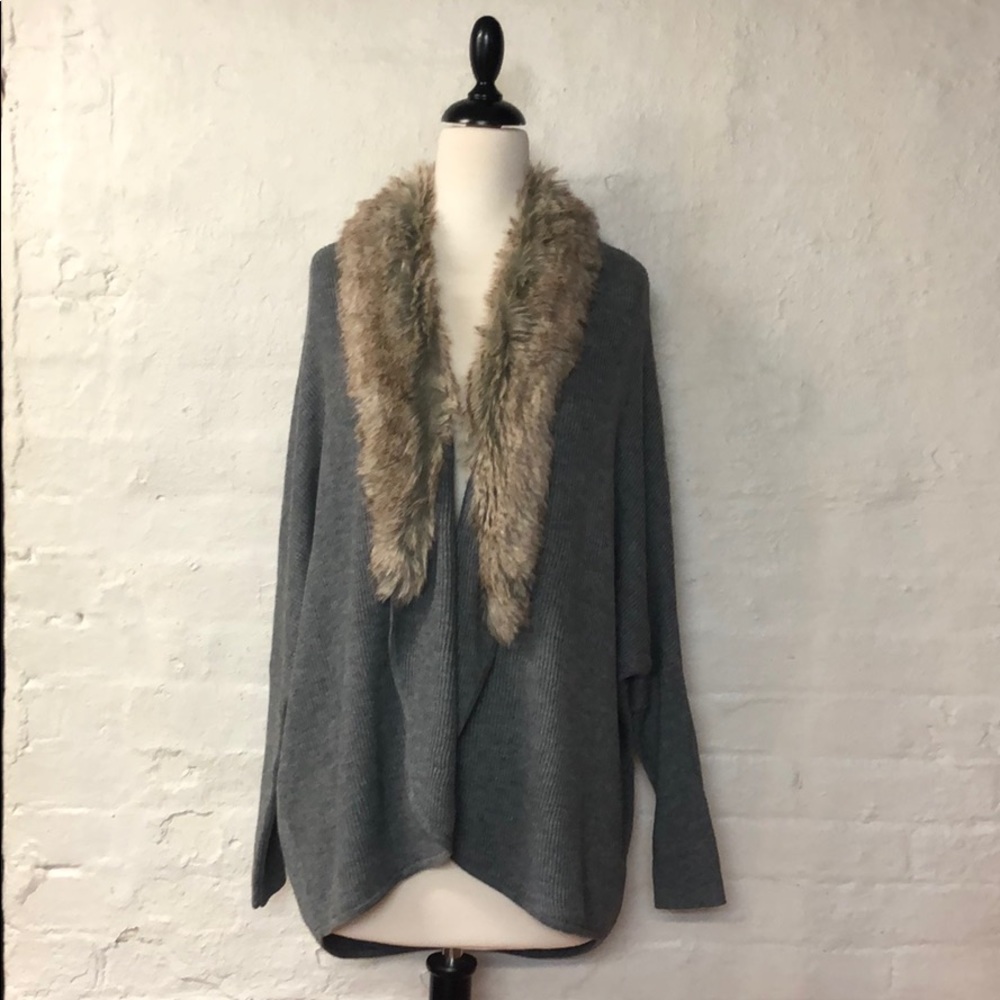 CALVIN KLEIN sweater coat - NWOT